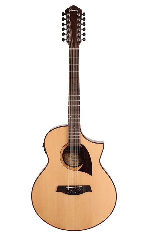 Ibanez Exotic Wood AEW2212CD-NT 12-String Acoustic-Electric Guitar ...