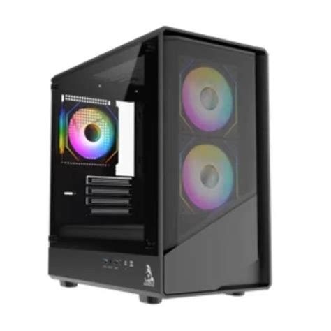TAG Gamerz Starlight ARGB MATX Mid Tower Cabinet - Microcenter India