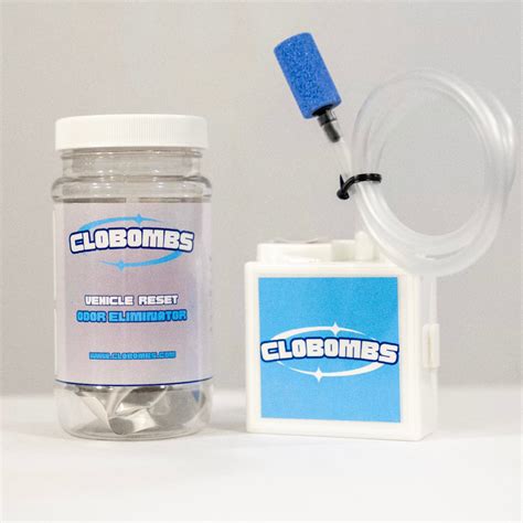 Professional Car Odor Eliminator, Auto Odor Bomb | CloBombs