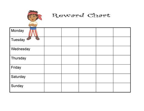 Printable Behavior Reward Chart - BehaviorChart.net