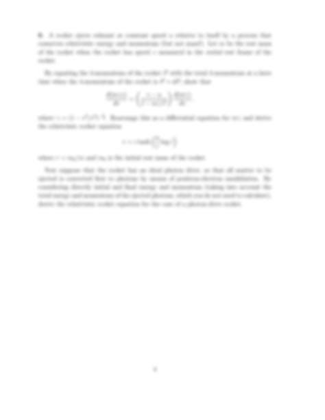 Image result for Sample Problem Special Relativity