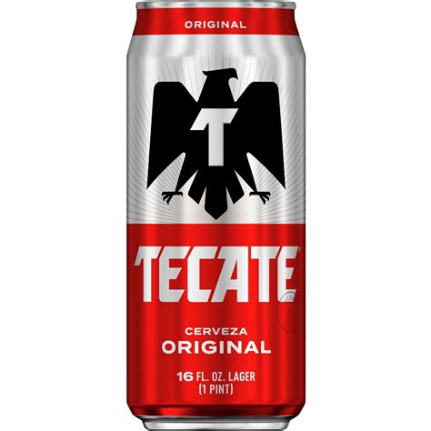 Buy Tecate Original Mexican Lager Beer, 12 Pack, 16 fl oz Cans Online ...
