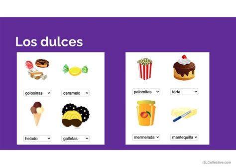 la comida y la bebida: English ESL powerpoints