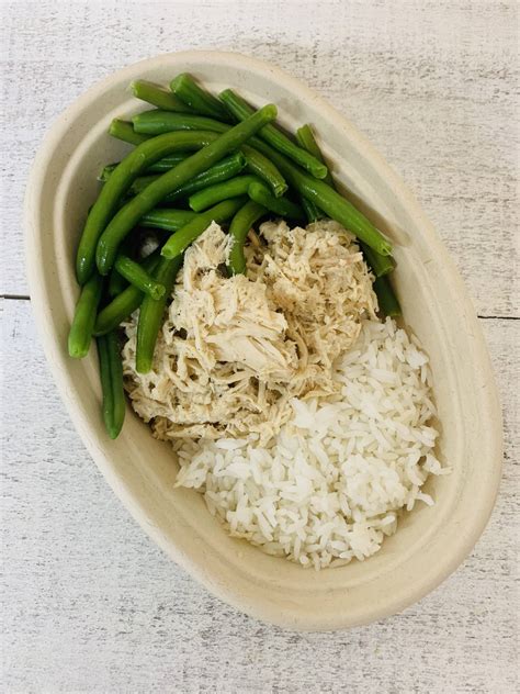 Chicken, Rice & Green Beans - Prep to Table