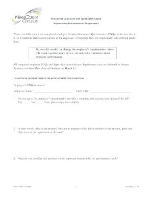 Fillable Online miracosta MiraCosta supv sup.docx Fax Email Print ...