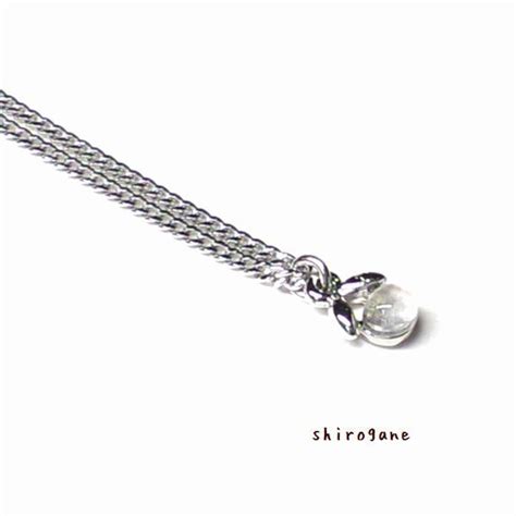 モダンなデザイン☆天然石ペンダント☆ムーンストーンorブルートパーズ / P-230 | AC.Shirogane