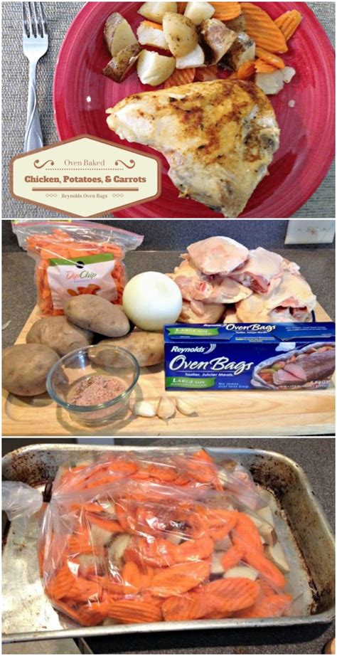 Reynolds Oven Bag Recipes - Chicken With Carrots and Potatoes - Saving ...