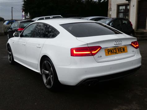 2013 Audi A5 2.0 TDI Black Edition Sportback only 62000 miles 2.0 Diesel Manual White £12995 ...
