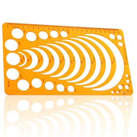 Bcp Circle Radius Master Drawing Template Arc Template Stencil ...