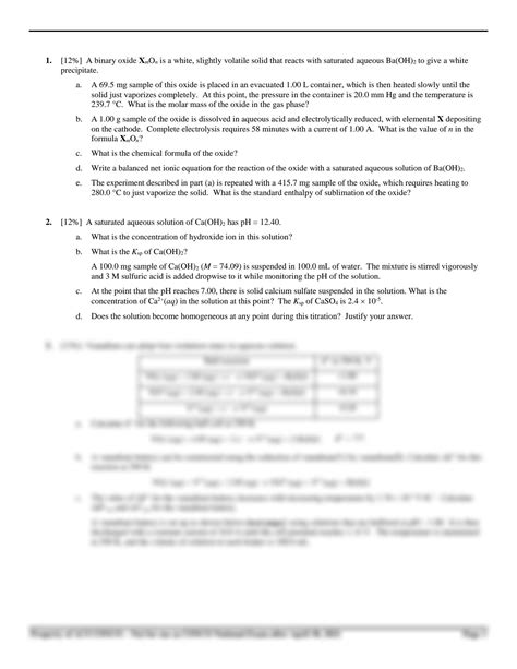 SOLUTION: 2021 usnco exam part ii - Studypool