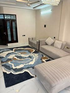 Buy CARPET OCEANS Handwoven Pure Blended Wool Tuffted Carpets for ...