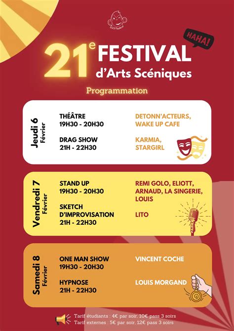 Début février, le festival d'Arts Scéniques revient pour trois soirées ...