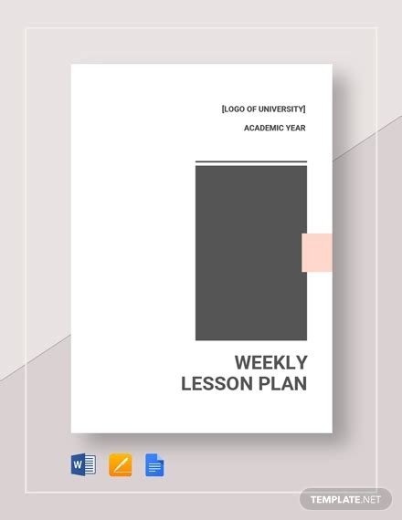 Image result for Weekly Lesson Plan Template Excel
