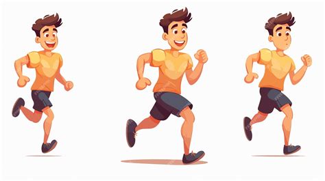 Running Exercise Cartoon 的图像结果