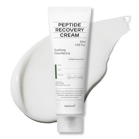 OGANA CELL Peptide Recovery Cream 50ml / 1.69oz Anti-Aging-Peptide ...