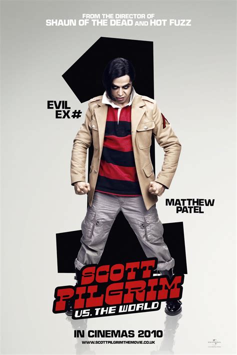 Scott Pilgrim Movie posters of the evil Exe's