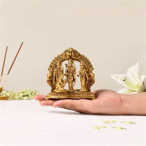 Ram Darbar Brass Statue For Prayer Room Online - Premium Devotion ...
