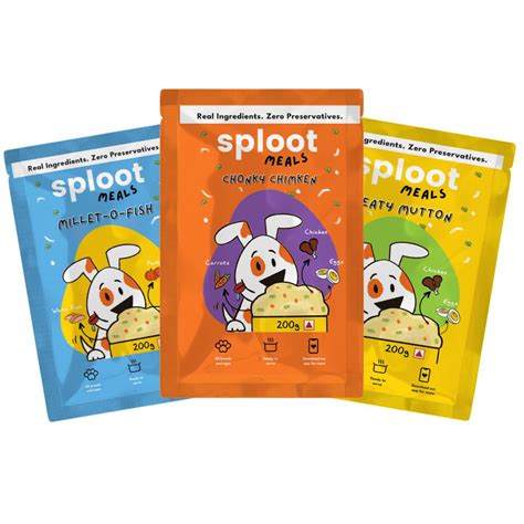 Sploot Natural Wet Dog Food, Mix Recipe Bundle, Food for Adult and ...