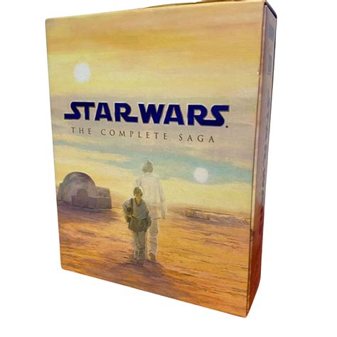 Star Wars - The Complete Saga Box Set Blu-ray 9 Disc Set Region B(s)