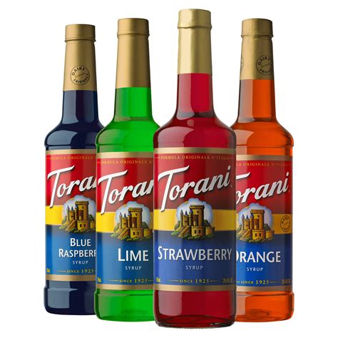 Torani Syrup Variety Pack Soda Flavors 4 Count By Torani | Desertcart INDIA