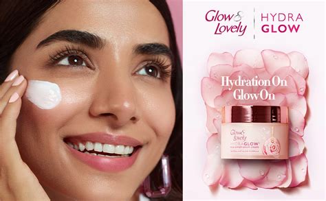 Glow & Lovely Hydra Glow+ Rose Enrich Serum Cream 50 gm | WaterLight ...