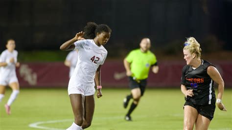 FSU soccer draws NC State after late goal from Wrianna Hudson