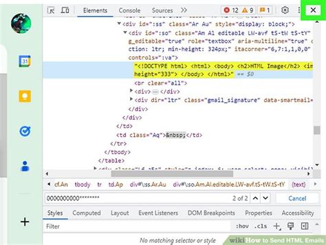 How to Send HTML Email 的图像结果