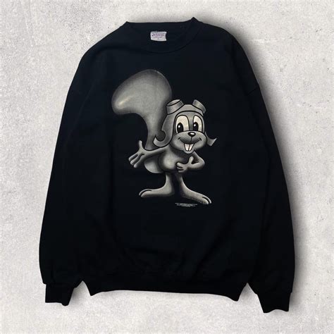 The Adventures of Rocky and Bullwinkle and Friends "Rocky" sweat 90s ...