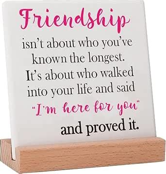 Bs amor Friendship Gifts for Women Friend Sister Bestie BFF, Friend ...