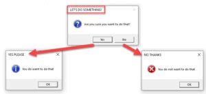 Image result for VBA Dialog Box