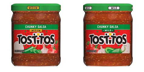 Tostitos Chunky Salsa Medium - 15.5oz Dip - Tostitos Chunky Salsa Mild ...