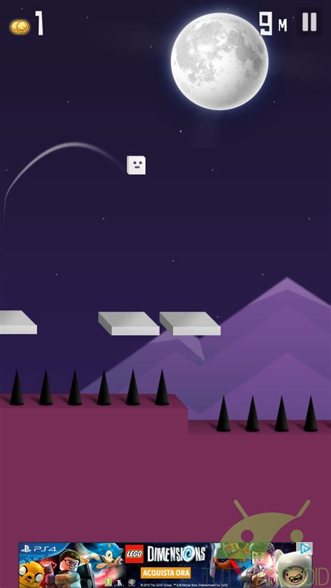 MicroCube, un platform endless per Android giocabile con un tocco