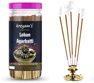 Kreyam's Agarbatti Incense sticks Loban pooja items Colour Dhoop ...