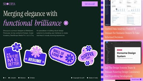 Shourya Dubey - Wall of portfolios