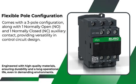 Schneider Electric LC1D32M7 Tesys D - AC Contactor with 32A, AC3 ...