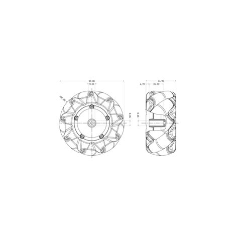 Buy Mecanum Wheel 4wd Metal Robot car Chassis Remote Control Learning ...