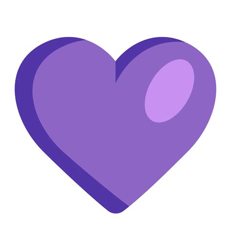 Purple Heart Flat Icon | FluentUI Emoji Flat Iconpack | Microsoft