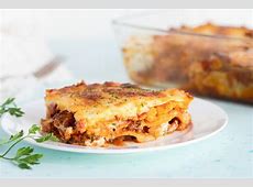 Meat Sauce and Ricotta Lasagna Recipe