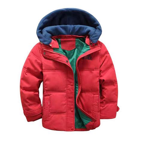 Toddler Boy Winter Coat Boys Puffer Jacket with Pocket Zipper Winter ...