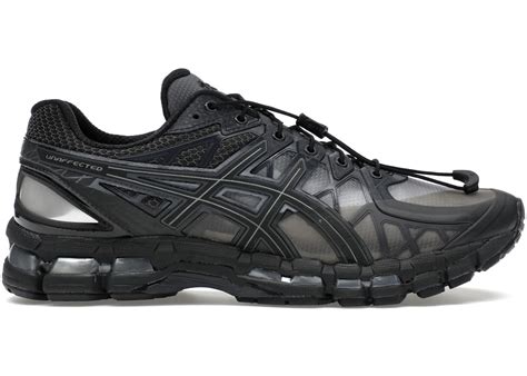 Asics Gel-Kayano 20 Unaffected Black Obsidian – Kicks Machine