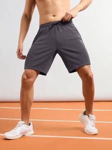 TECHNOSPORT Solid Men Grey Sports Shorts - Buy TECHNOSPORT Solid Men ...