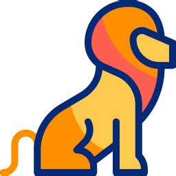 Lion Animated Icon | Free animals Animated Icon