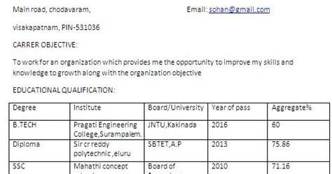 Image result for Correction Resume Format