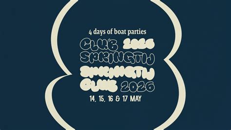 Club Springtij 2026 - Boat Partys, Tragel 7-9, 9200 Dendermonde, 14 May ...