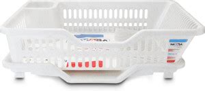 NAYASA Dish Drainer Kitchen Rack Plastic Dimple Kitchen Tray Price in ...
