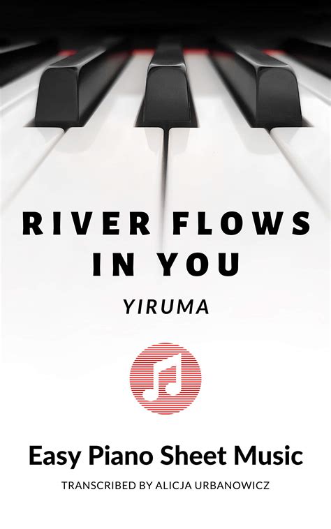 River Flows In You Yiruma Easy Piano Sheet Music Beginners | Desertcart ...