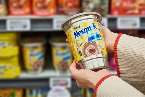 Nestlé moves Nesquik into reusable steel packaging - THE PACKMAN