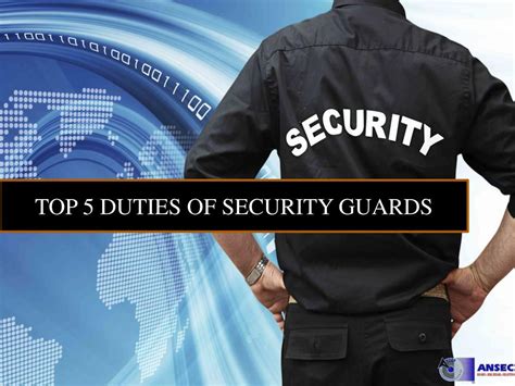 PPT - Top 5 Duties Of Security Guard PowerPoint Presentation, free download - ID:7473023