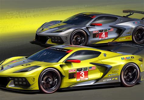 Download wallpaper Corvette, Chevrolet, 2020, C8.R, section chevrolet ...