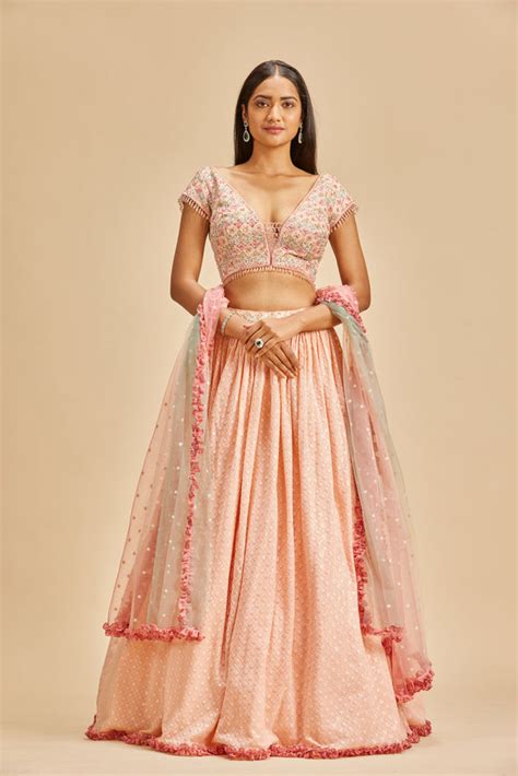Stunning Silk Lehengas for Engagement and Reception | Nitika Gujral